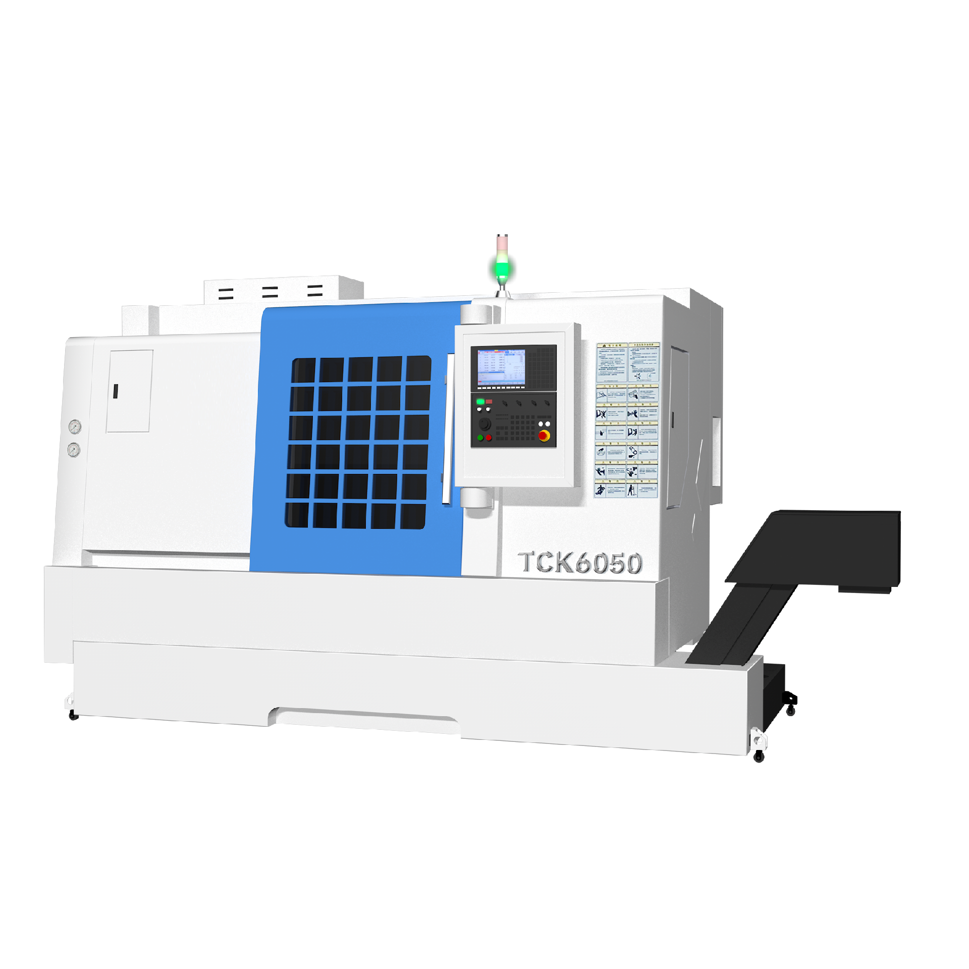 Máy tiện CNC giường nghiêng TCK6050
