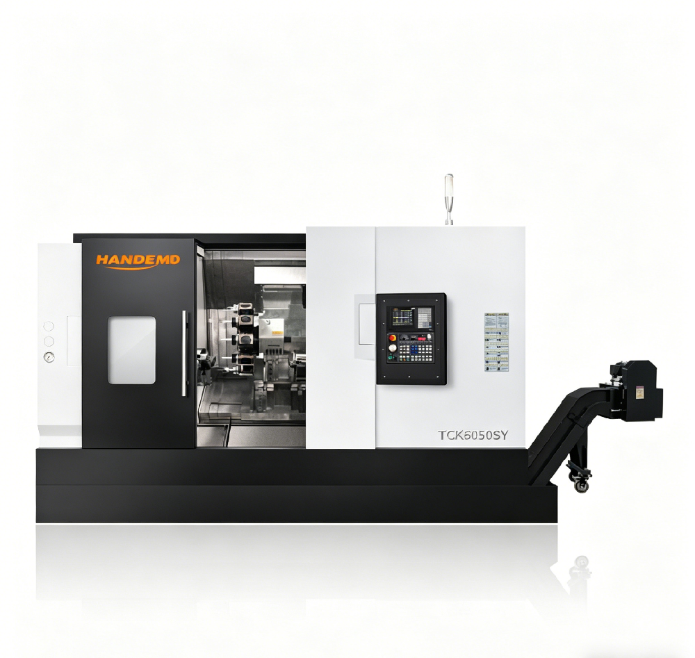 Máy tiện-phay CNC hai trục chính TCK6050SY