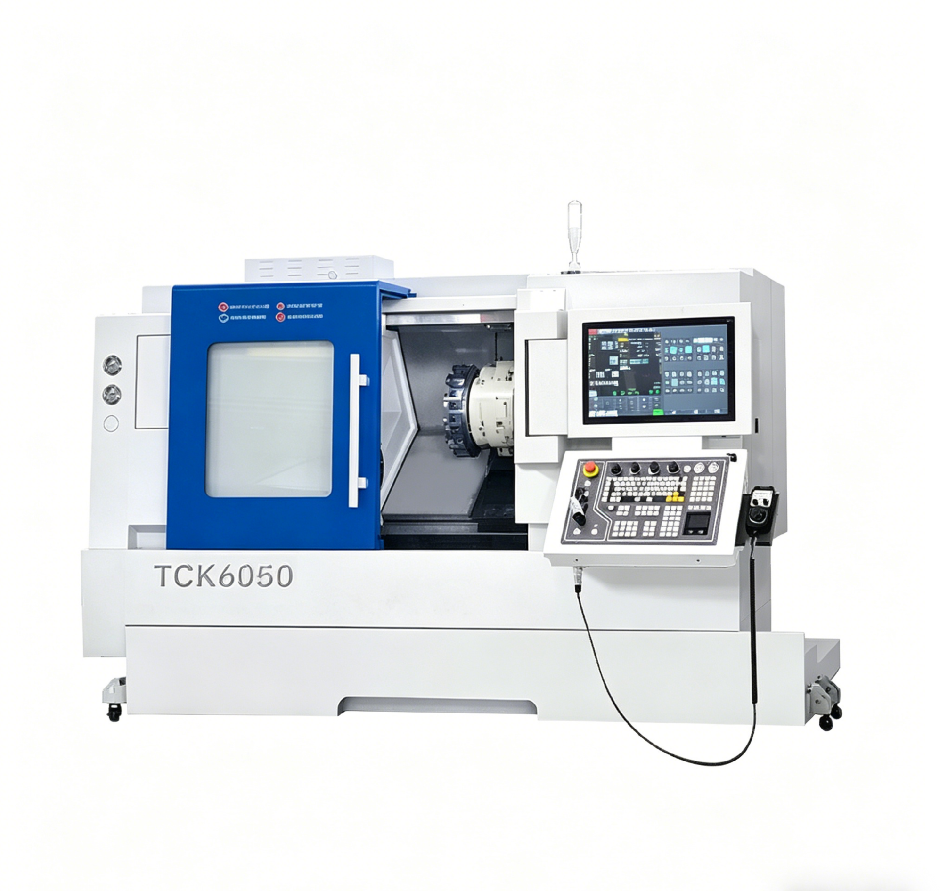 Máy tiện CNC giường nghiêng TCK6050