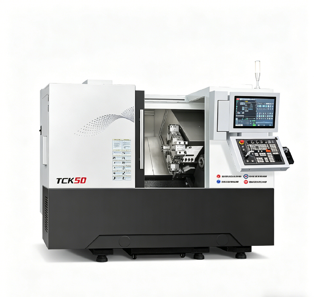 Máy tiện CNC TCK50 giường nghiêng