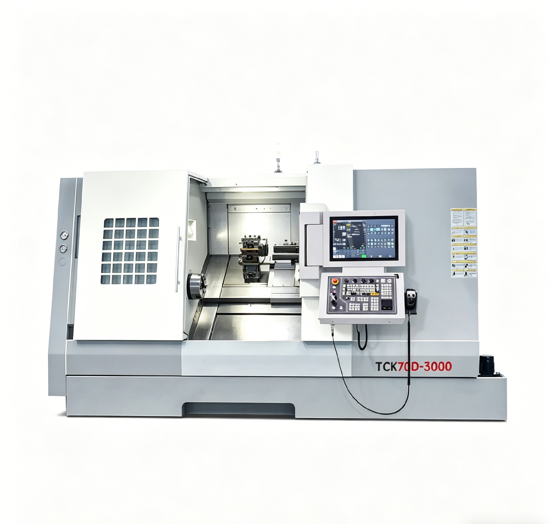 Máy tiện CNC giường nghiêng TCK70D