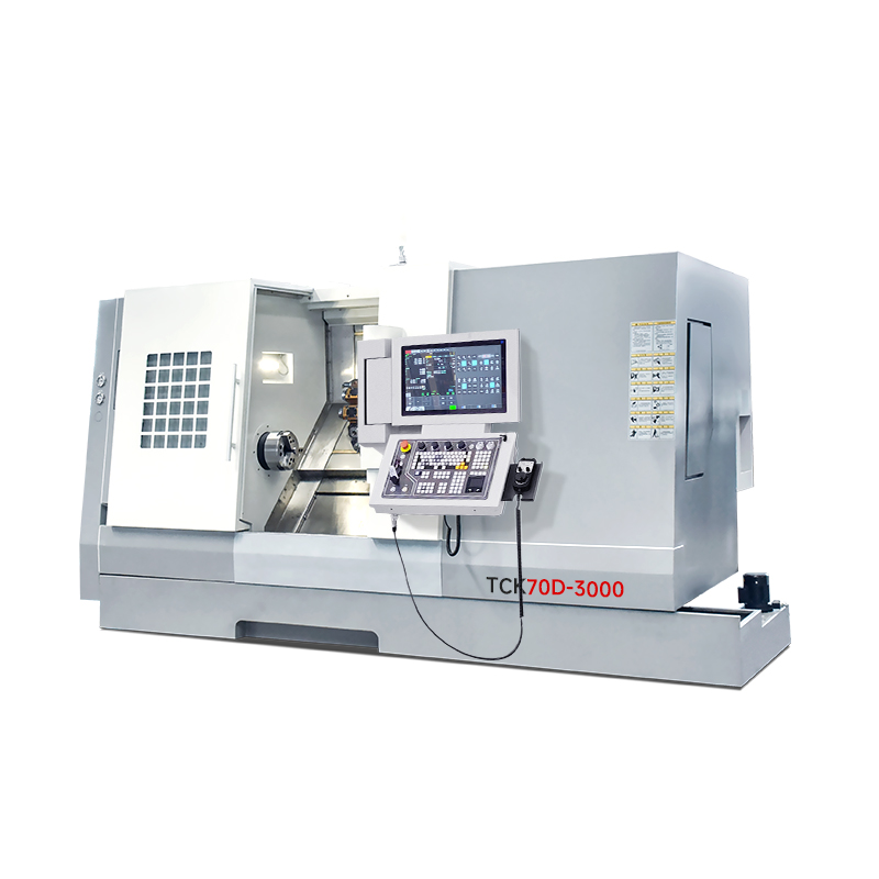 Máy tiện CNC giường nghiêng TCK70D
