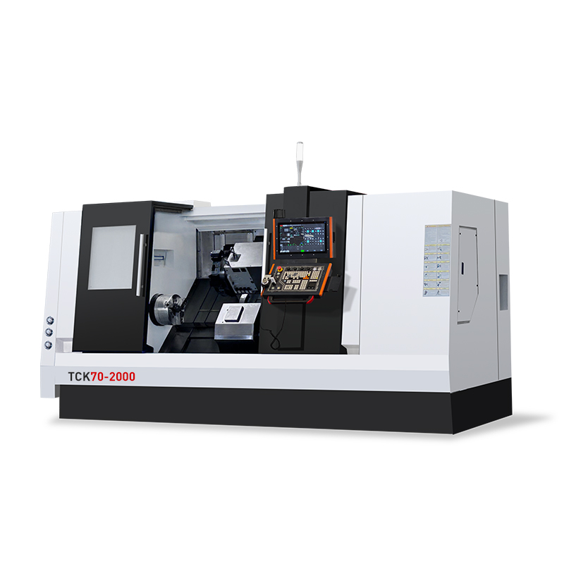Hướng dẫn sử dụng máy tiện CNC giường nghiêng TCK70: vận hành, lập trình và bảo trì