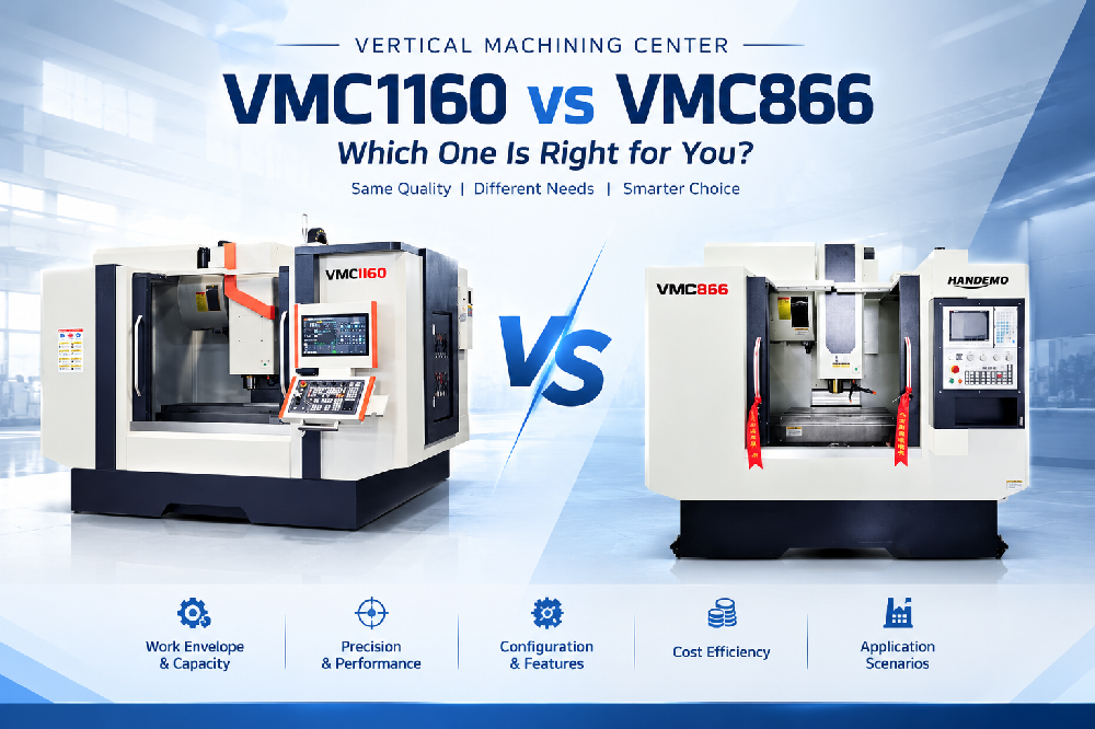 VMC866 và VMC1160: Nên Chọn Trung Tâm Gia Công Nào?