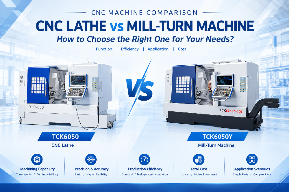 Máy Tiện CNC và Trung Tâm Tiện-Phay: Nên Chọn Loại Nào?