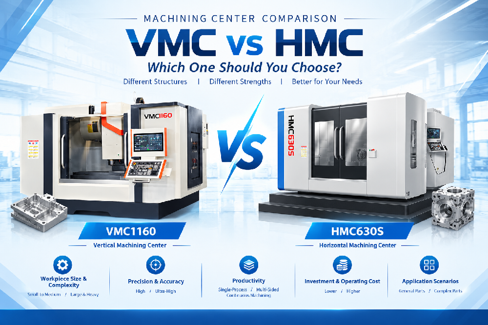 VMC và HMC: Cách Chọn Trung Tâm Gia Công Phù Hợp